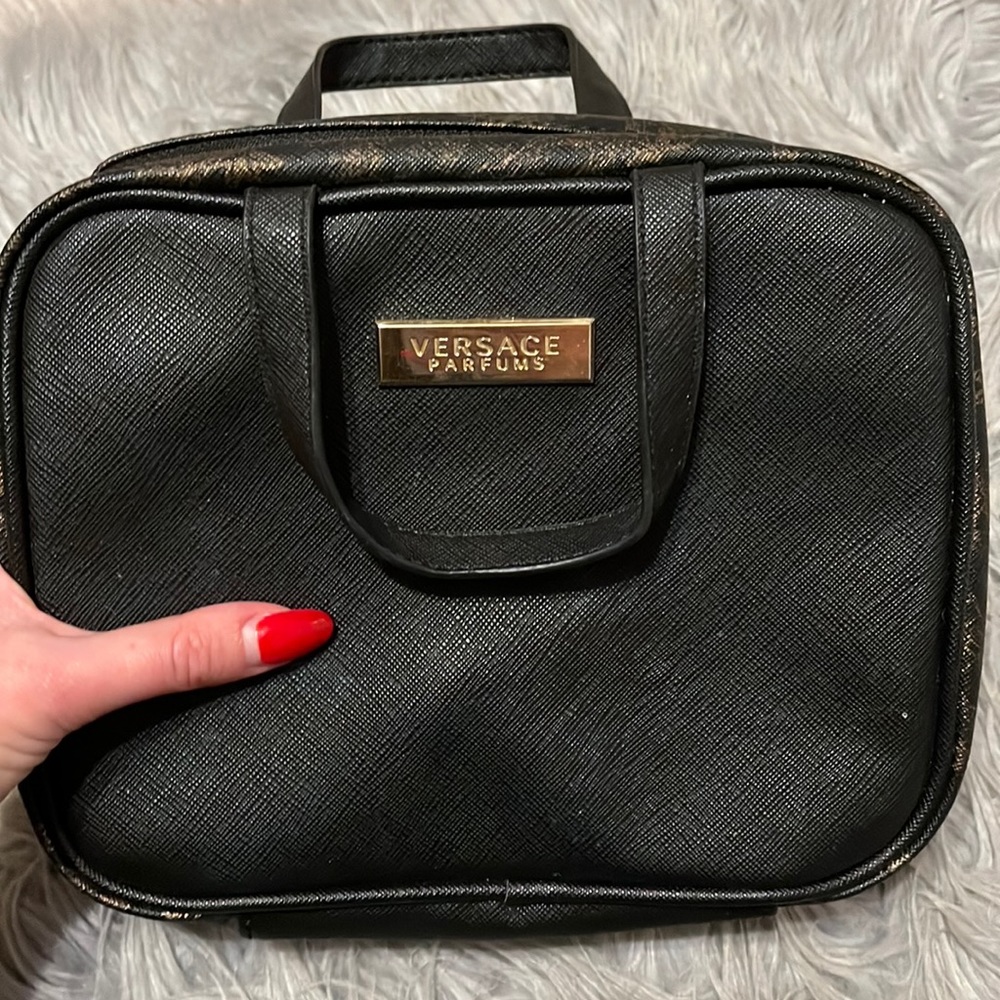 Versace parfums makeup bag